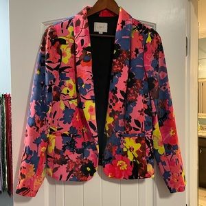 Loft Floral Blazer Size M